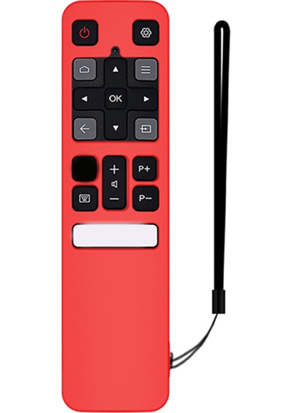Uzaktan Kumanda Tv Koruyucu Kılıf Için RC802V Fmr1 Fnr1 Tv 4K Uzaktan Kumanda Değiştirme Kılıfı, Kırmızı (Yurt Dışından)