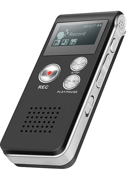Paranormal Ekipman Dijital Evp Sesle Etkinleşen Kaydedici USB Abd 8gb (Siyah) (Yurt Dışından)