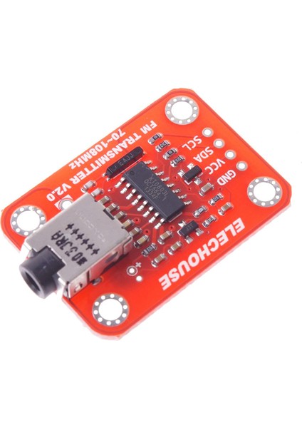 Fm Verici Modülü V2.0 Mikrofon Sesi Için Dijital Fm Radyo Modülü (Yurt Dışından)