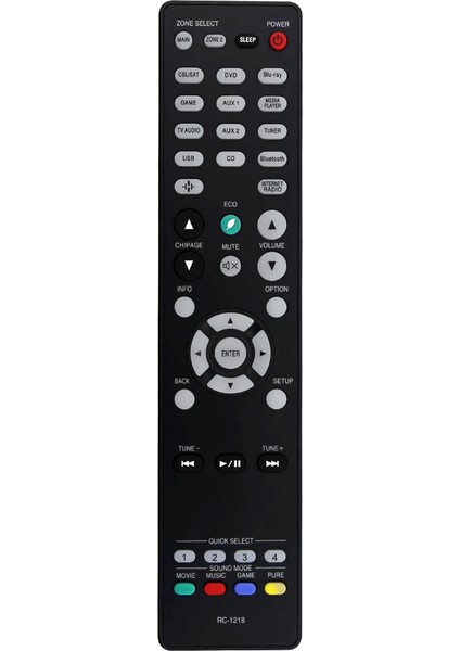 RC-1218 Av Alıcısı Için Uzaktan Kumandayı Değiştirin AVR-S640H AVR-S650H AVR-S730H AVR-S740H AVR-S750H AVR-S900W AVR-S910W (Yurt Dışından)