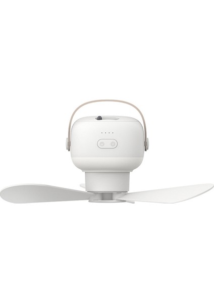 Mini USB Kamp Fanı Pil Kumandalı Uzaktan Kumanda 4 Vites Taşınabilir LED Işık Çadır Asma Tavan Vantilatörü (Yurt Dışından)