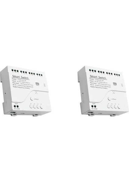 2x Tuya Akıllı Wifi Motor Anahtar Modülü Rf 433 Radyo Uzaktan Kumanda Google Için 4ch Inching Röle, 4ch AC85-250V (Yurt Dışından)