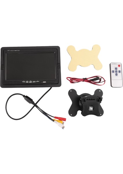 12V-24V 7 Inç Tft LCD Renkli Hd Monitör Araba Cctv Ters Dikiz Yedekleme Kamerası Için (Yurt Dışından)