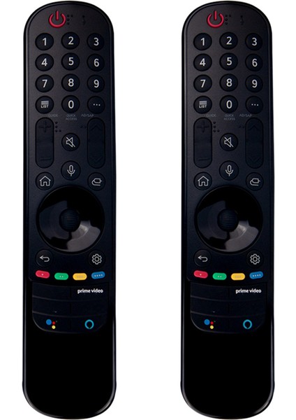 2x Yeni MR21GA MR21GC Uzaktan Kumanda Lg AKB76036509 43NANO75 55UP75006LF OLED55A1RLA GA-21BA Tv Ses Yok (Rakuten Tv) (Yurt Dışından)