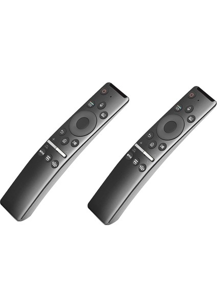 Akıllı Tv Için 2x Evrensel Ses Uzaktan Kumanda Değiştirme Bluetooth Uzaktan LED QLED 4K 8k Kristal UHD Hdr (Yurt Dışından)