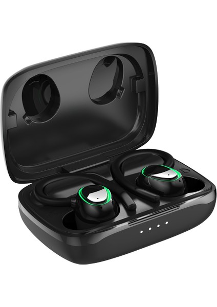Kablosuz Bluetooth 5.1 Kulaklıklar Tws Kulak Içi Spor Kulaklıkları Spor Salonu Egzersizi Için Su Geçirmez Stereo Kulaklıklar (Yurt Dışından)