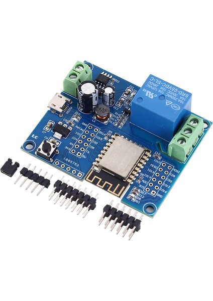 Wıfı Röle Denetleyici Modülü, Dc 5V 8V-80V ESP8266 Iot Smart Için Kablosuz Denetleyici Modülü ESP-12F (Yurt Dışından)