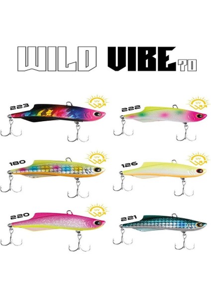 Wild Vibe 70MM 20GR Sinking Vibrasyon Suni Yem