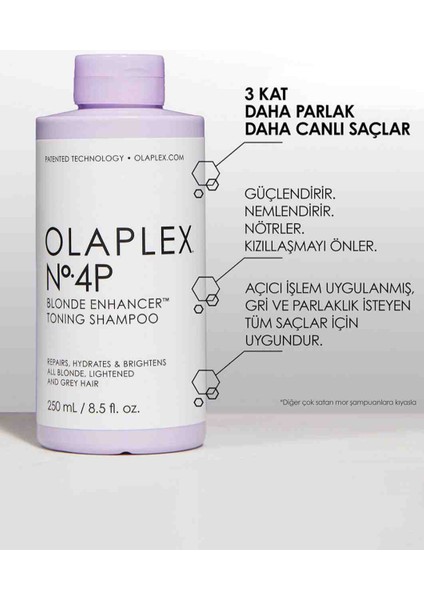 Nº.4p Blonde Enhancer Toning Shampoo 250 ml fiyatları