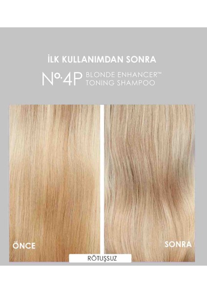 Nº.4p Blonde Enhancer Toning Shampoo 250 ml modelleri