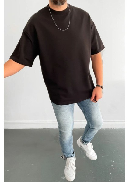 Erkek Oversize Kısa Kollu Nefes Alan T-Shirt fiyatları