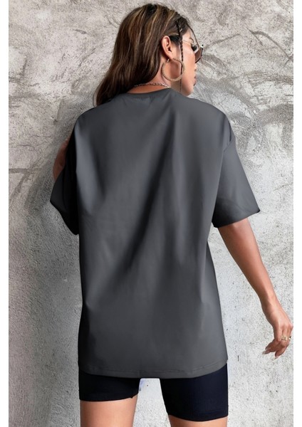Kadın Nefes Alan Penye Bol Kesim T-Shirt modelleri