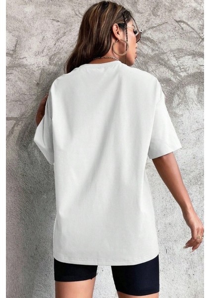 Kadın Nefes Alan Penye Bol Kesim T-Shirt modelleri