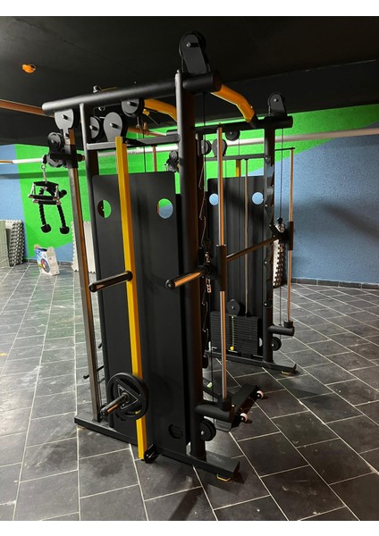 Dual Cable Crossover / Smith Machine Combo