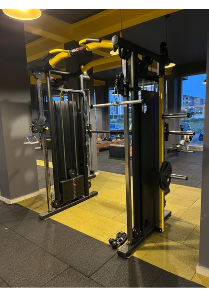 Dual Cable Crossover / Smith Machine Combo