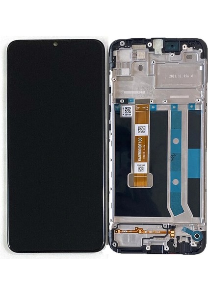 Oppo A15 Uyumlu Org Lcd+Dokunmatik+Çıtalı