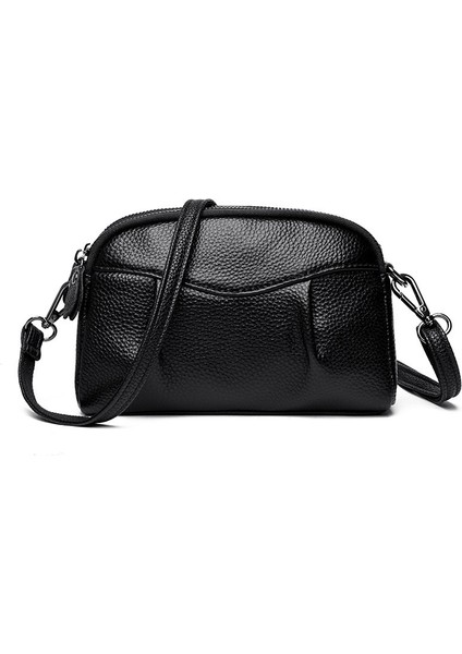 2024 Yeni Moda Çok Yönlü Dana Derisi Cep Telefonu Çantası Kadın Omuz Crossbody Çanta (Yurt Dışından)