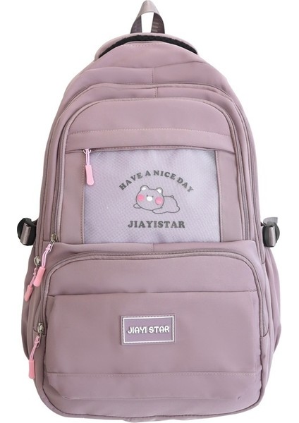 Ortaokul ve Lise Öğrencilerinin Okul Çantaları, Kadınların Geniş Kapasiteli, Omurgayı Koruyan, Yüksek Değerli, Hafif Sırt Çantaları (Yurt Dışından)