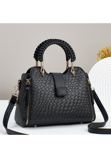 Yeni Trendy Moda Kadın Çantası Rahat Omuz Crossbody Büyük Kapasiteli Çanta (Yurt Dışından)