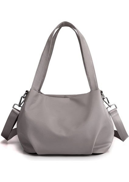 2024 Yeni Moda Naylon Bez Çanta Trendy Omuz Crossbody Çanta Hafif Çok Yönlü Rahat Çanta Küçük Taze Çanta (Yurt Dışından)