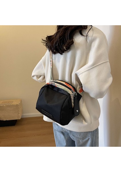 2024 Yeni Omuz Crossbody Çanta Kanvas Çanta Çok Yönlü Oxford Kumaş Kabuk Çanta (Yurt Dışından)