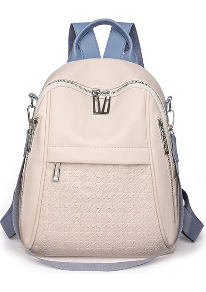 Şık, Kontrast Renkli Kabartmalı Dış Mekan Seyahat Sırt Çantası (Yurt Dışından)