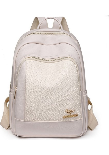 Şık Dokuma Büyük Kapasiteli Açık Hava Seyahati Sırt Çantası (Yurt Dışından)