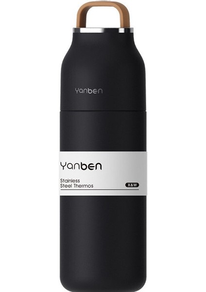 Termos Paslanmaz Çelik Reklam Hediyelik Su Bardağı Taşınabilir Saplı Su Şişesi (Yurt Dışından)