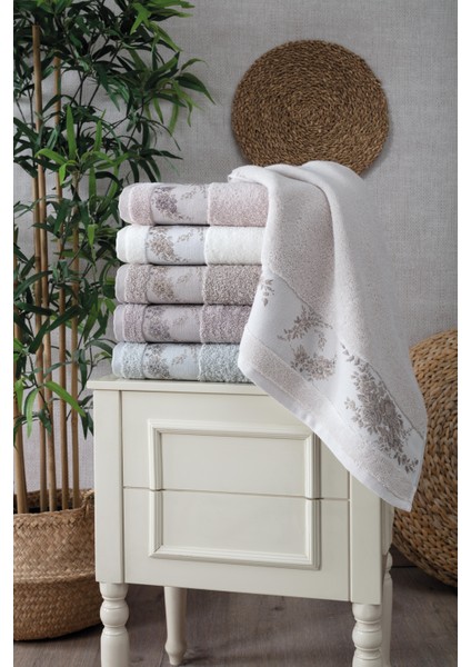 Victoria Penye 50*90 Tekli Yüz Havlusu - Somon fiyatları