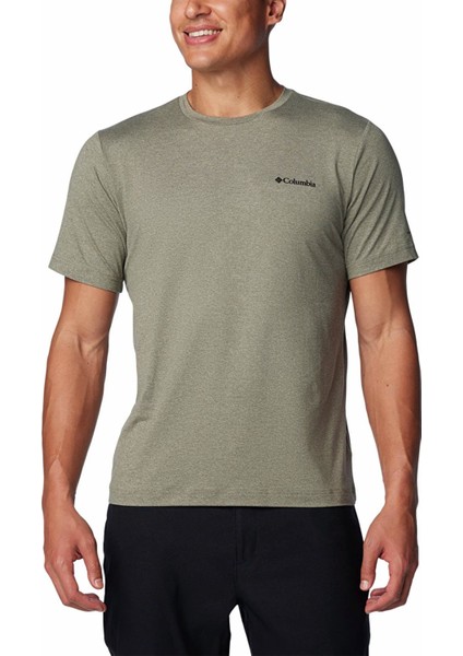 AO5545-397 Tech Trail Crew Neck Iı Erkek Tişört 2074581397/ÇAĞLA Yeşil