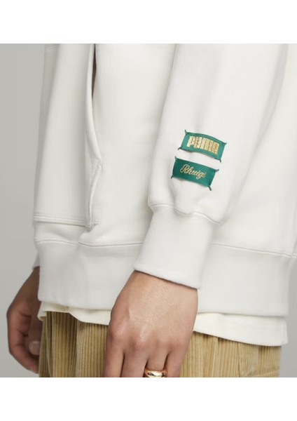 x Rhuıgı Erkek Kapüşonlu Krem Sweatshirt 62088917 fırsatları