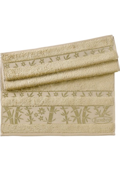 Elit Pastel Bambu 50*90 Tekli Yüz Havlusu - Kahve