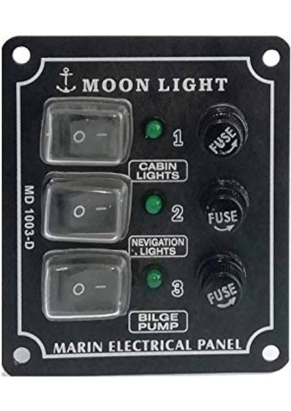 Moonlıght Panel Dikey 3'lü