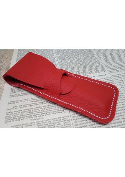 Hakiki Deri El Emeği Özel Kalemleriniz Için Kalemlik Kalem Kutu 27 cm 6 cm 804B