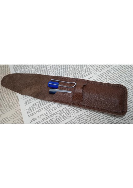 Hakiki Deri El Emeği Özel Kalemleriniz Için Kalemlik Kalem Kutu 27 cm 6 cm 804C modelleri