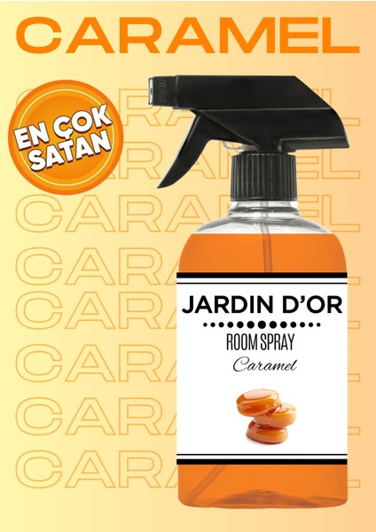 Caramel Room Spray Karamel Oda Spreyi 500 ml Oda Kokusu