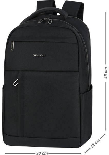 Freedom 15.6" - 16.1" Notebook Bilgisayar Laptop Sırt Çantası, Günlük Sırt Çantası
