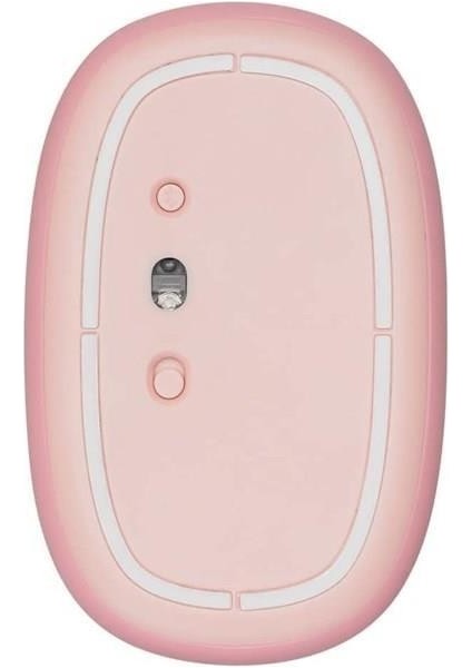 M660 14380 1300DPI Pembe Çok Modlu Bluetooth Kablosuz Sessiz Mouse