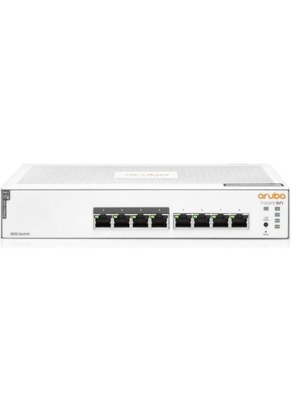 8port Instant On 1830-8G JL811A Gıgabıt 65W 4port Poe Swıtch