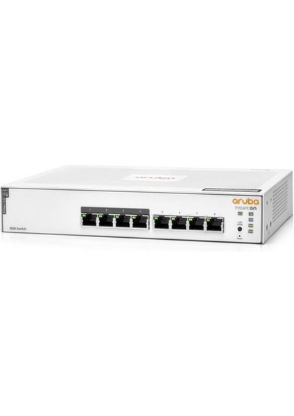 8port Instant On 1830-8G JL811A Gıgabıt 65W 4port Poe Swıtch