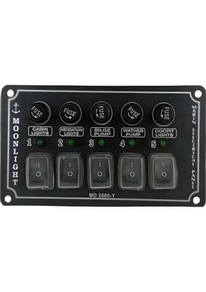 Moonlıght Panel Yatay 5'li