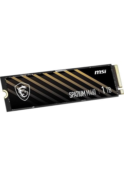 Msı 1tb Spatıum M460 5000-4500MB/S M2 Nvme Gen4 Disk