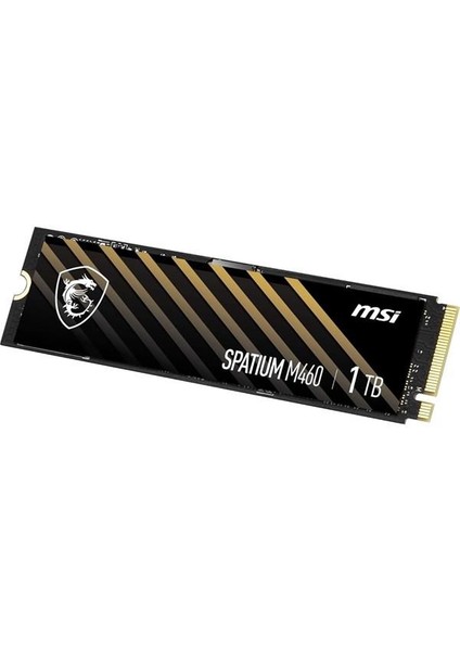 Msı 1tb Spatıum M460 5000-4500MB/S M2 Nvme Gen4 Disk