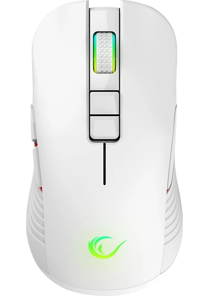 SMX-R20 Specter Kablosuz Mouse Beyaz Ledli Şarjlı Gaming Mouse Oyuncu Mouse