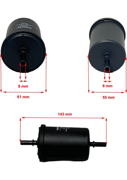 Renault Megane Scenic (1.4, 1.6, 2.0) 1996-1999 Benzin Filtresi fiyatları