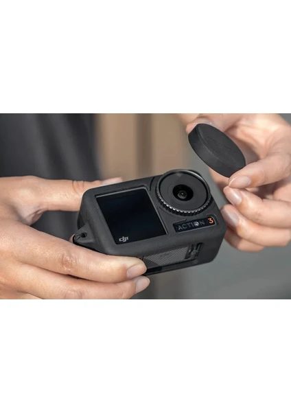 Dji Osmo Action 3 Dji Osmo Action 4 Uyumlu Silikon Kılıf Koruma Kılıfı Soft Case