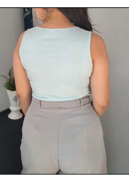 Swordlion Kolsuz Önü Laseli Kadın Yazlık Atlet fiyatları