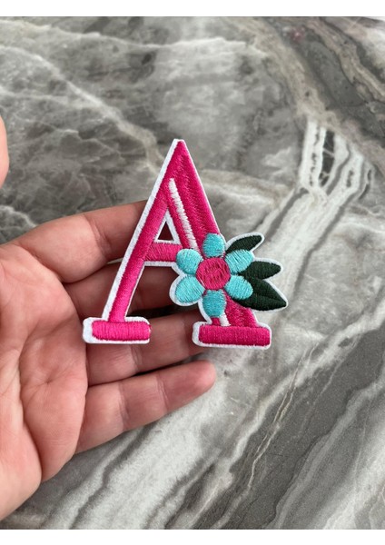 7x6 cm Ütü Ile Yapışan Nakış Işleme A Haarfi Arma Yama Dikiş Aksesuarı