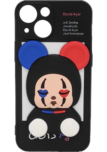 Apple iPhone 13 Mini Uyumlu Three D Case Seri Arka Koruma Kılıf
