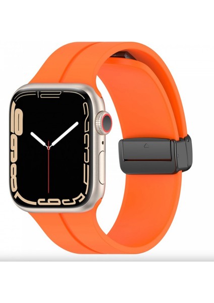 Apple Watch Seri 40/38 mm Uyumlu Silikon Kordon